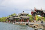 承德避暑山庄水榭楼阁