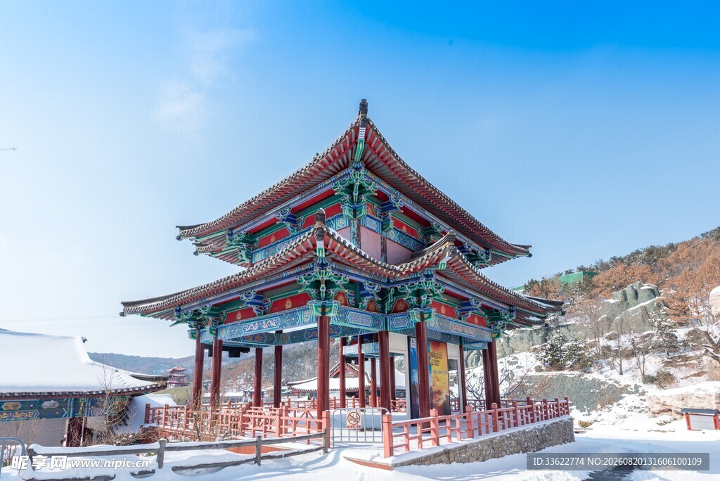 威海华夏城风光