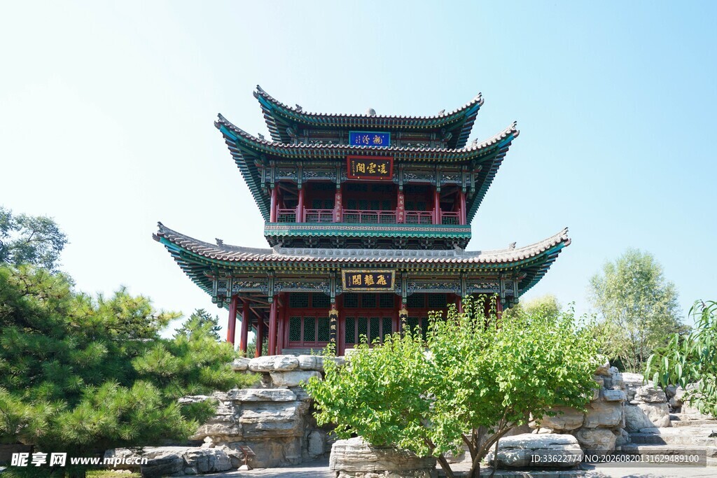 山西晋祠风景区