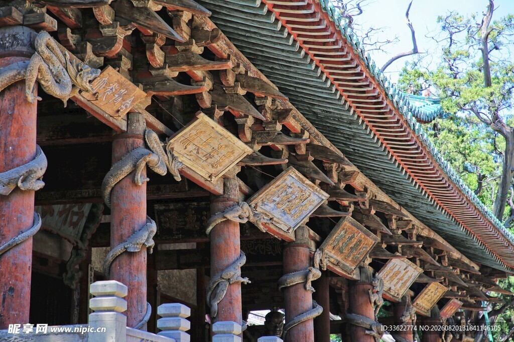 山西晋祠圣母殿