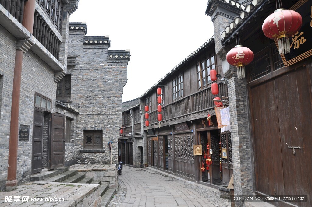 古巷老街 中式建筑韵味浓