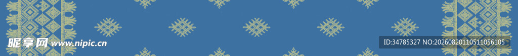 蓝底几何图案纹理背景