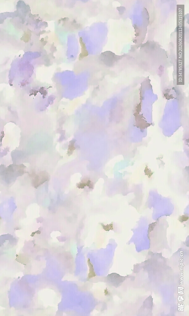 梦幻淡紫色水彩纹理背景