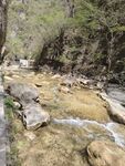 青龙峡 山间溪流潺潺 岩石错落