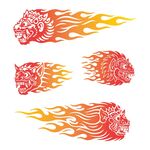 火焰神兽素材