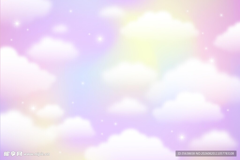 梦幻天空背景