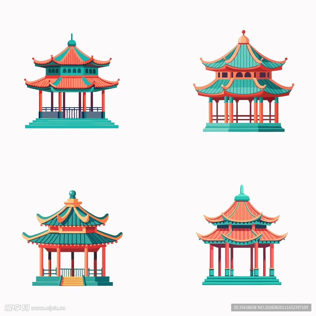 国风凉亭合集