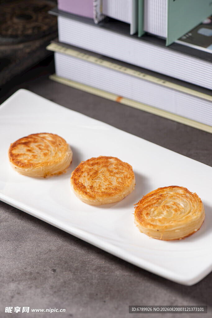 香熏银丝饼