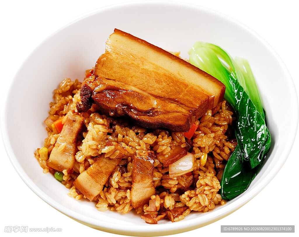 酱油焖肉饭
