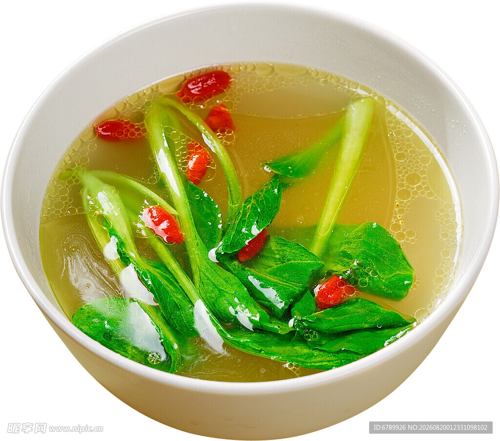 青菜鸡汤