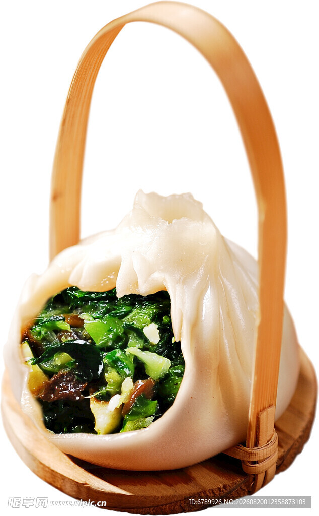 素菜小笼包