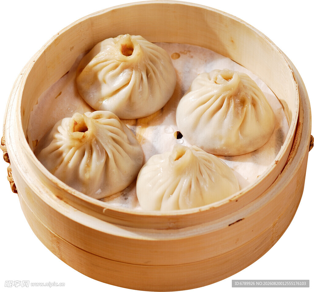 竹笼里的美味小笼包