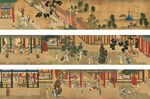 古代市井繁华场景图