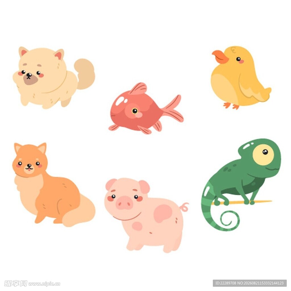 可爱小动物集合