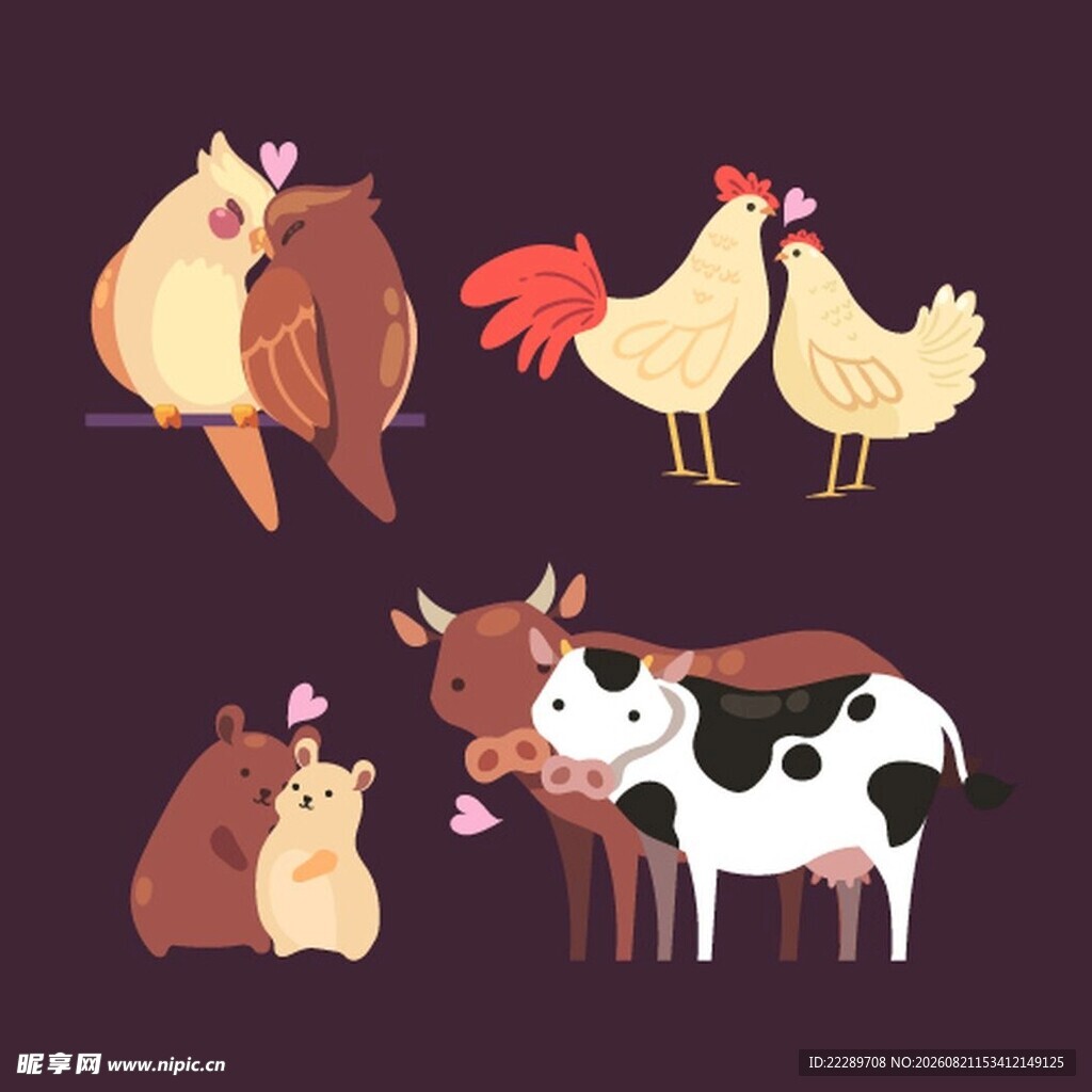可爱动物集合