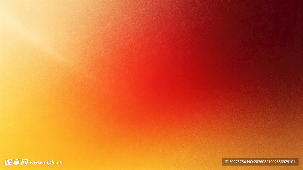 渐变红黄背景图