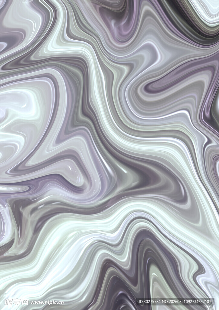 梦幻紫色流体纹理图案