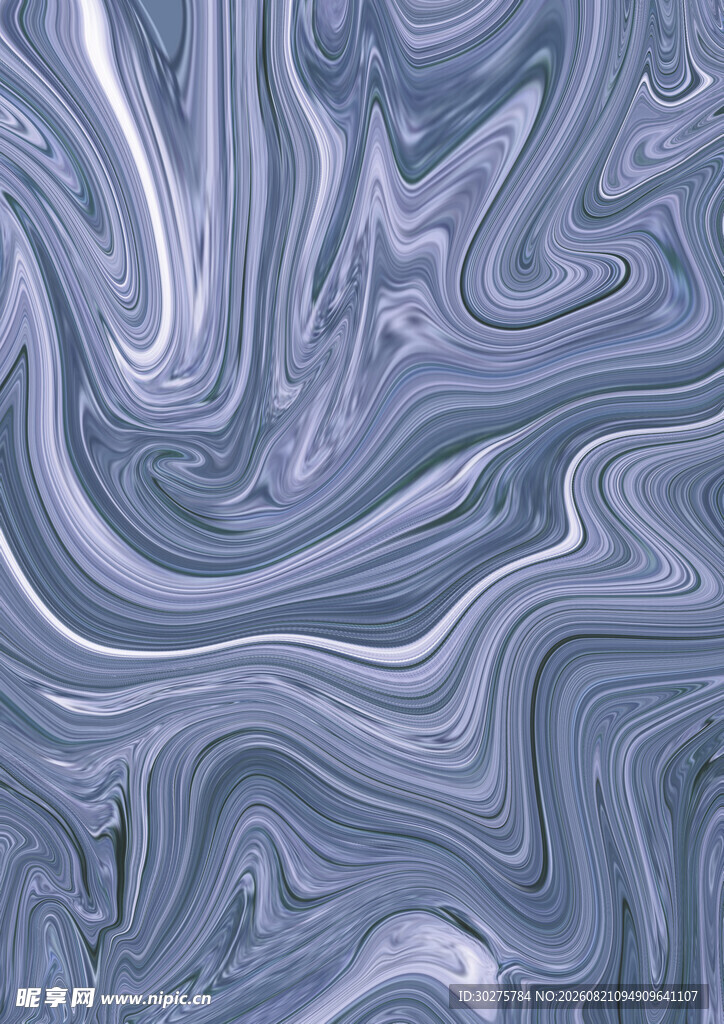 蓝紫色流体纹理图案