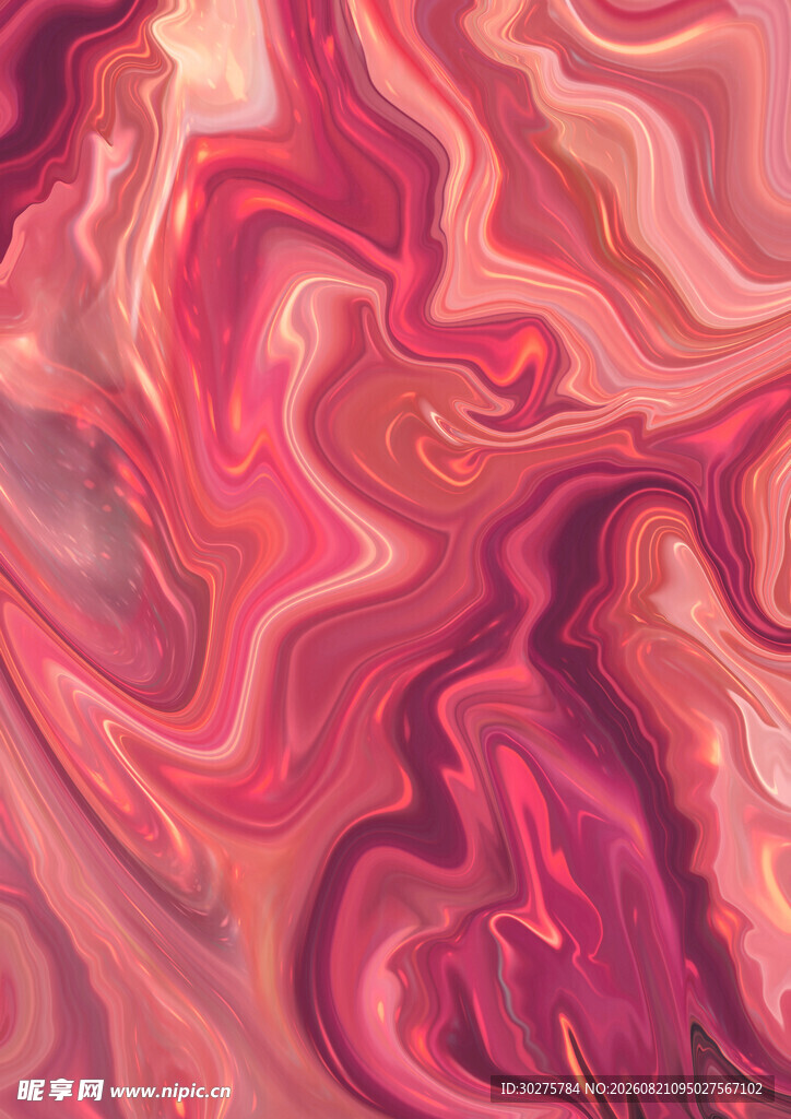 梦幻粉系流体艺术纹理