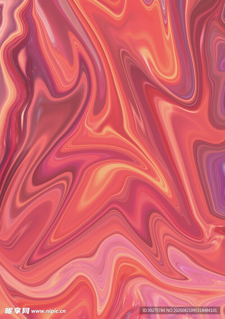 梦幻渐变流体纹理图案