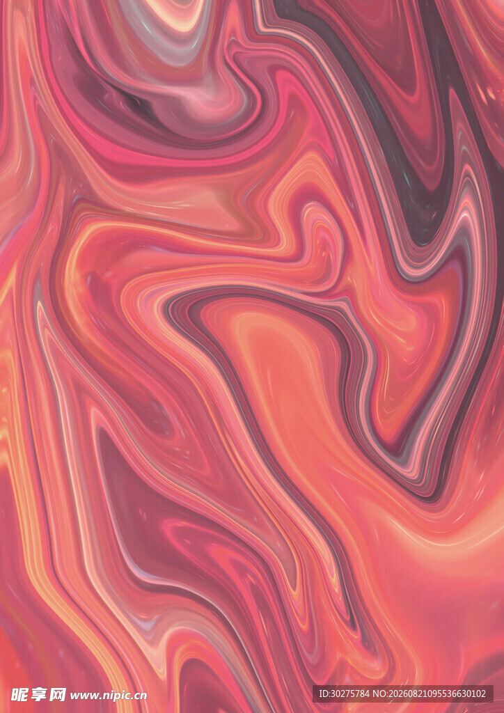梦幻流体渐变纹理图案