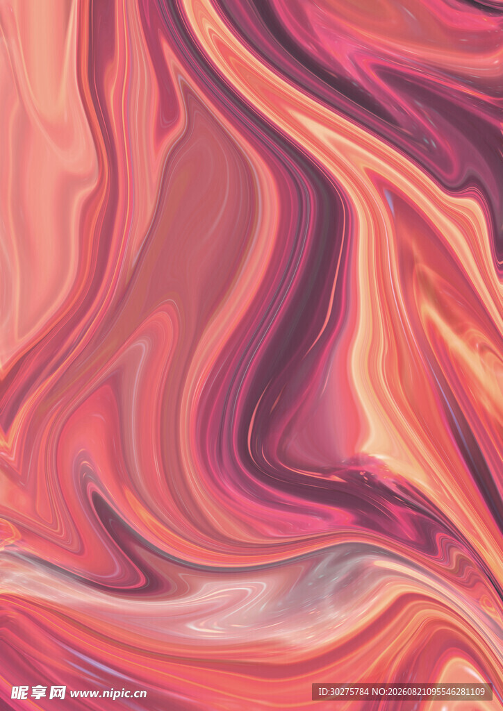 流动渐变的绚丽抽象纹理