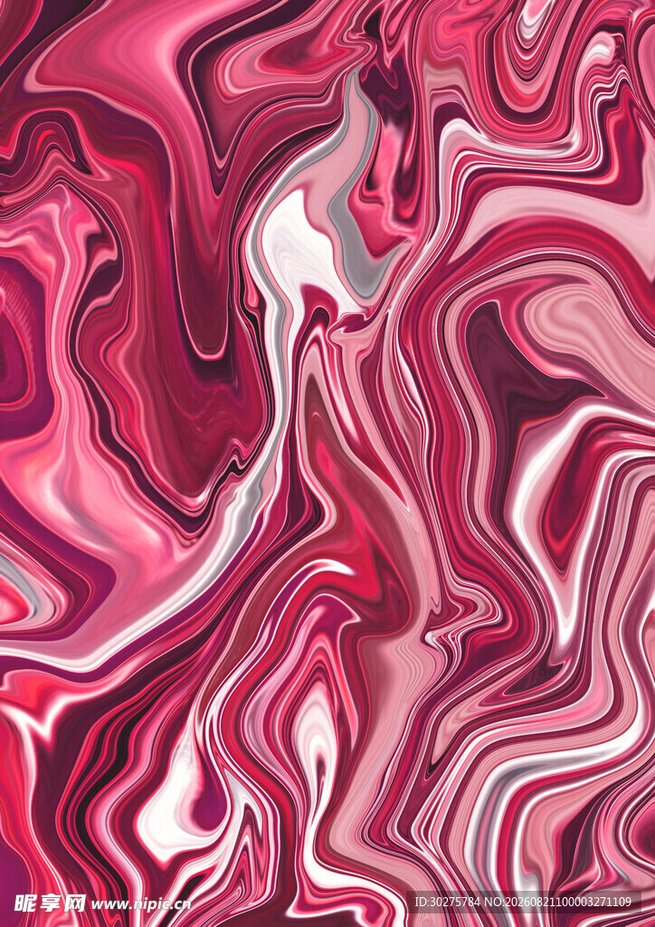 粉色流体艺术纹理图案