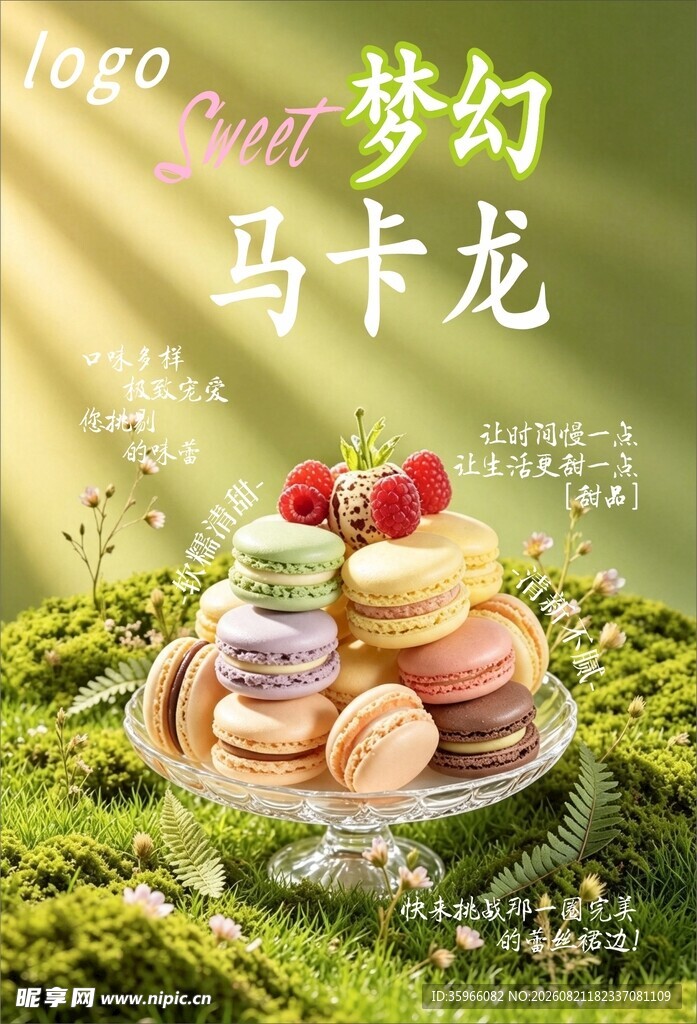 马卡龙海报