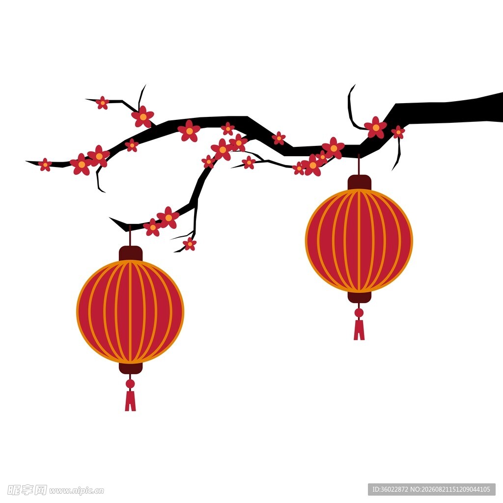 国风灯笼素材