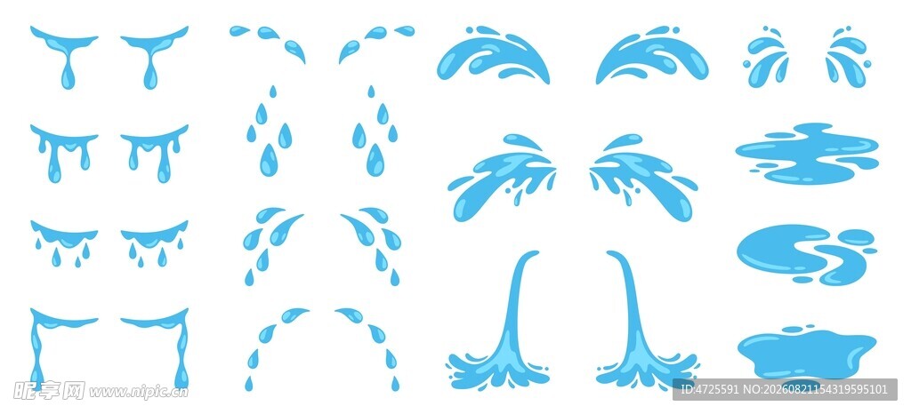 水滴素材合集