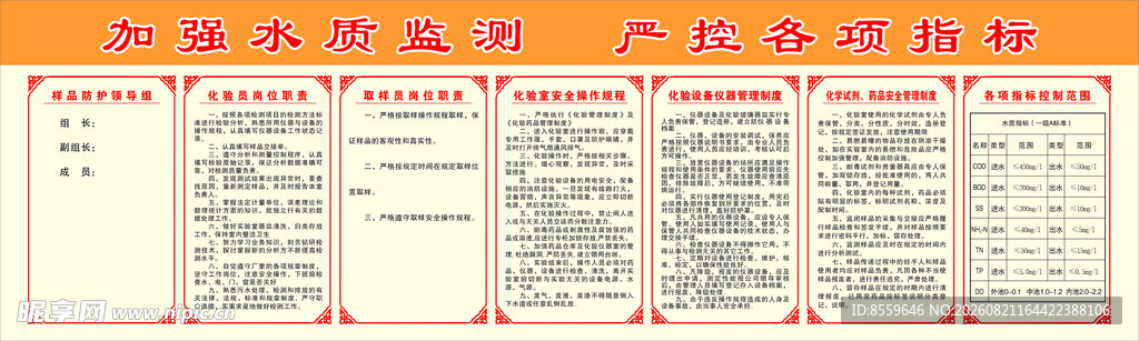 污水处理厂化验室制度