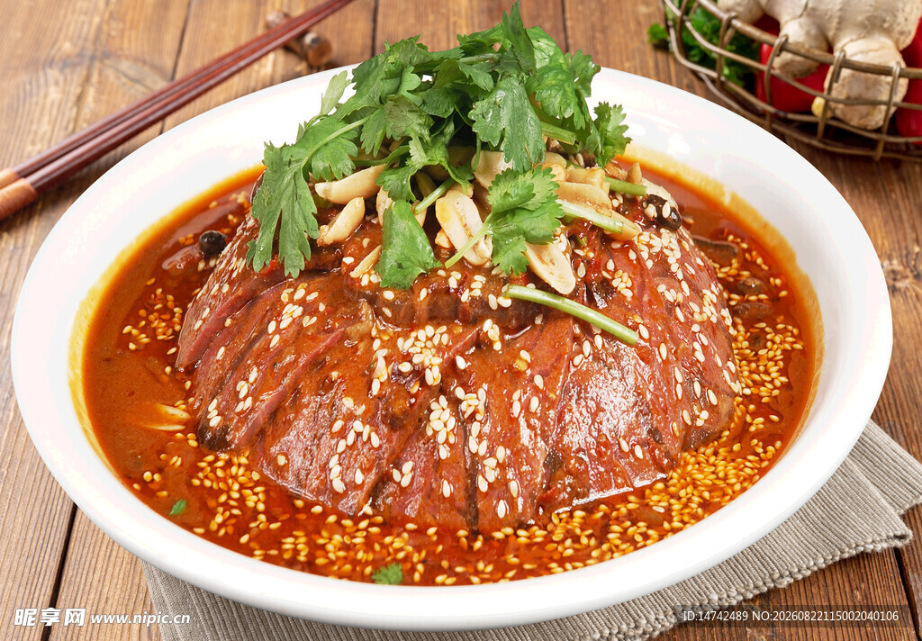 香辣美味凉拌牛肉