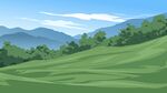 山野风景插画