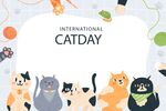 可爱猫咪齐聚的猫咪日