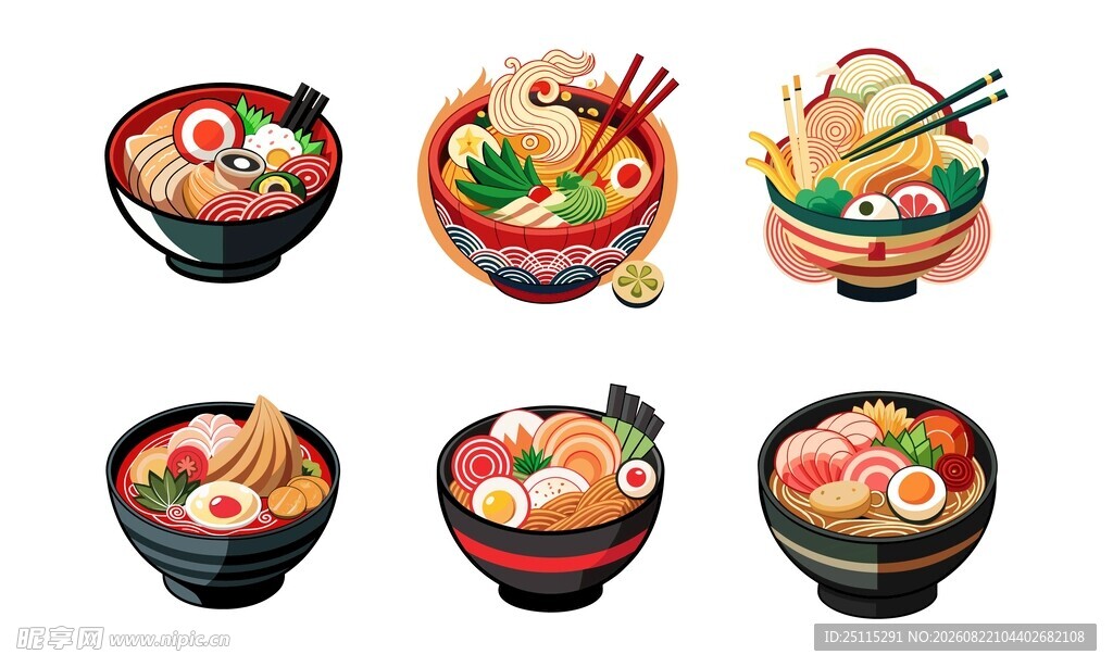 拉面插图