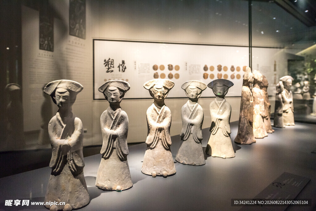 古代陶俑展示
