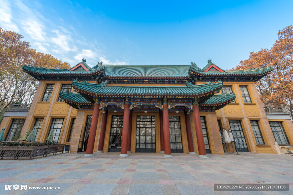 中式古典建筑外观景致