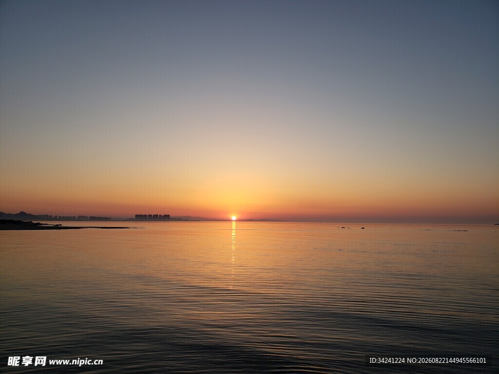 海上日出美景