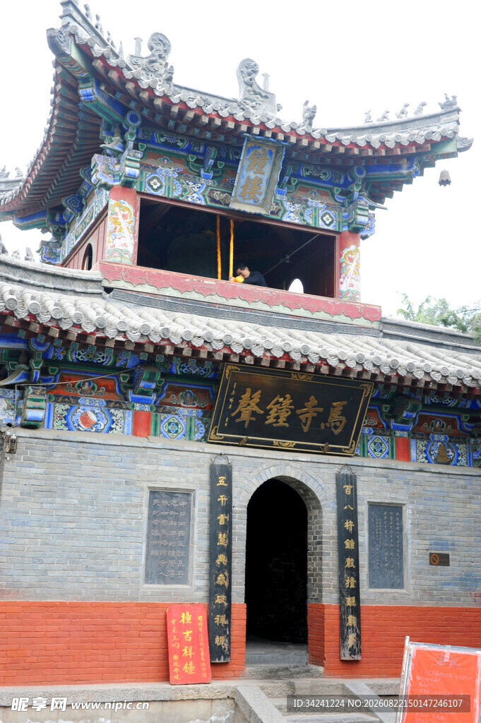中式古建门楼