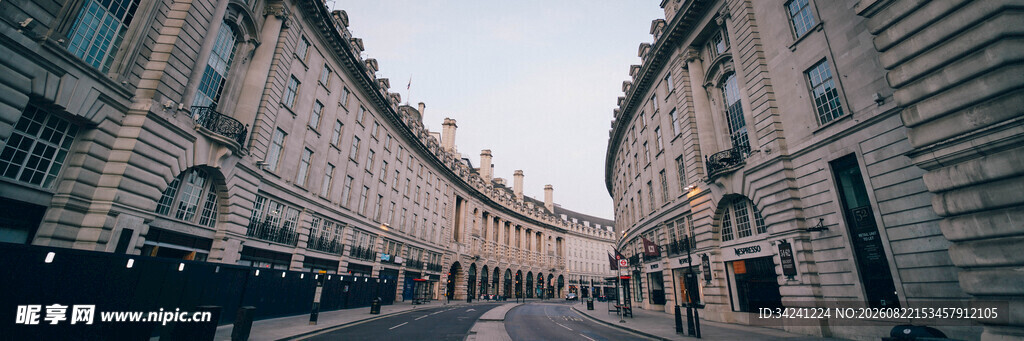 欧式街道建筑景观
