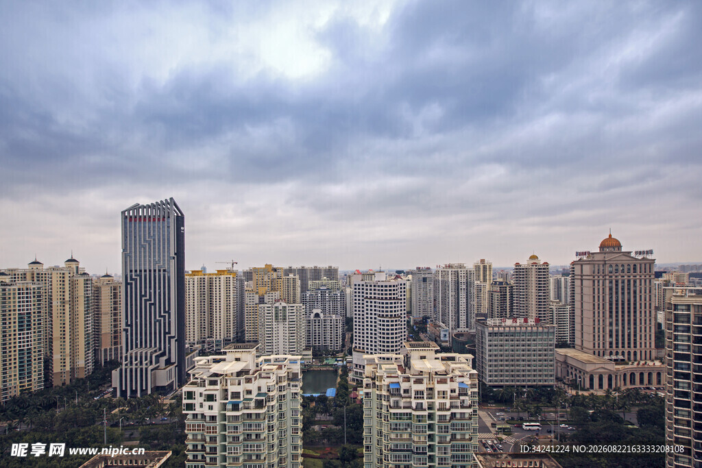 城市高楼景观