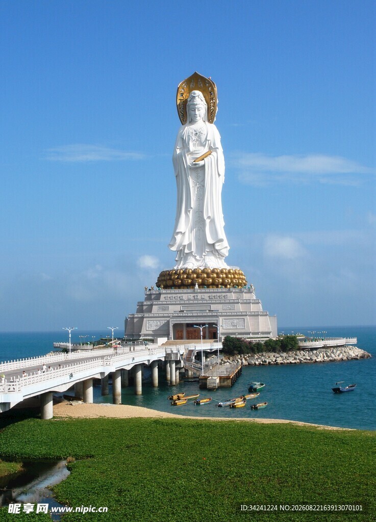 三亚海上观音圣像