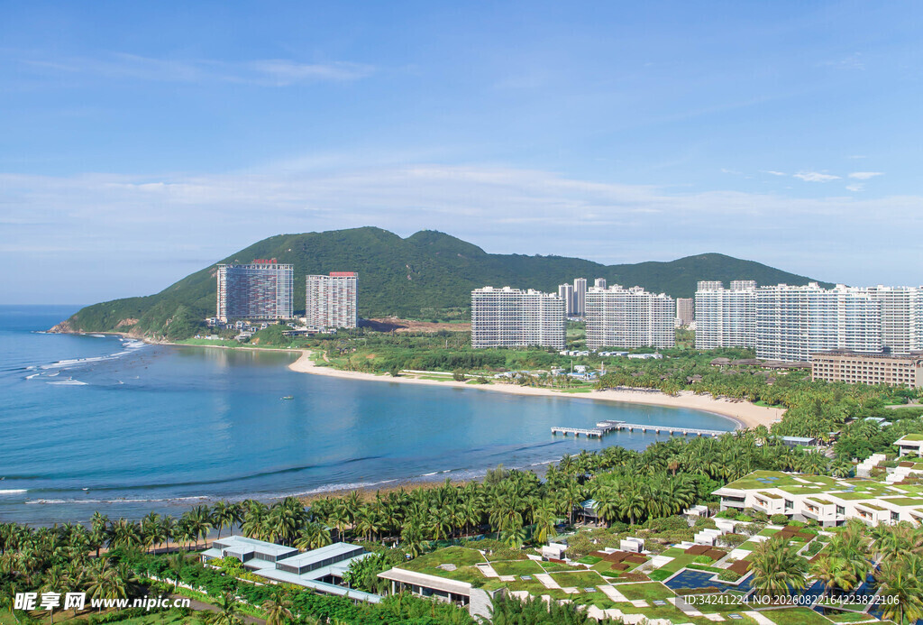 海滨度假胜地美丽风光