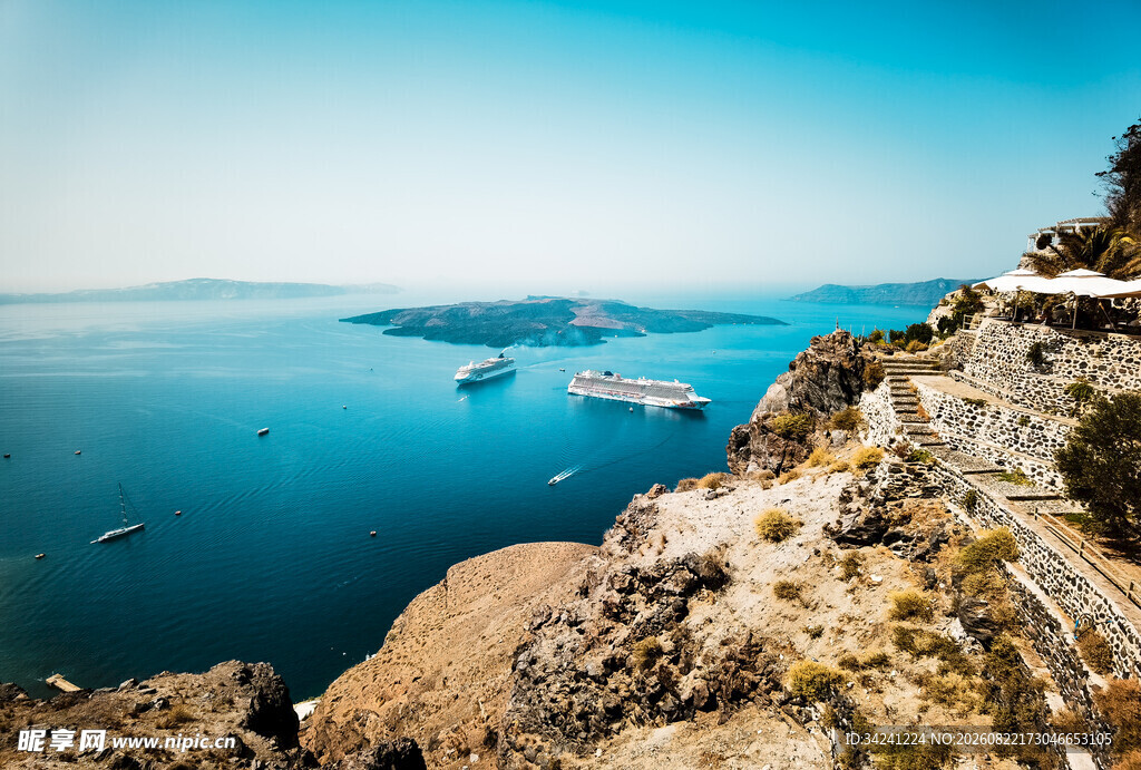 海边悬崖美景