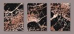 黑金裂纹挂画