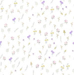 清新花卉图案背景纹理
