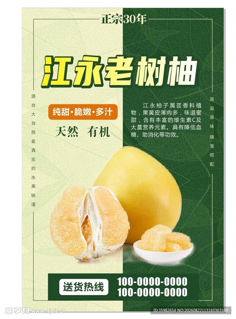 江永老树柚