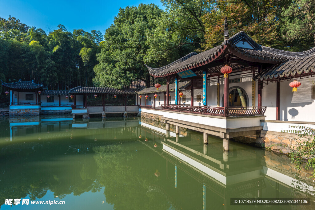 中式水乡古典建筑景观