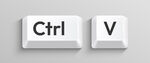 CtrlV快捷键图标