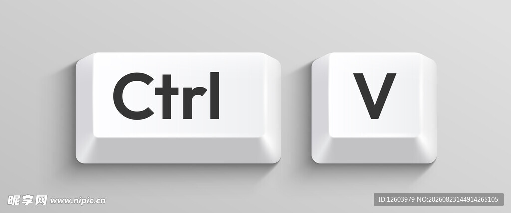 CtrlV快捷键图标